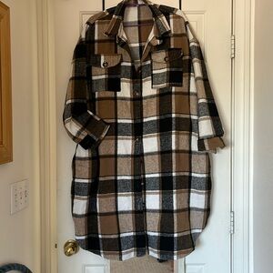 Long Shacket 🧥👚🍂🍁❄️🧣